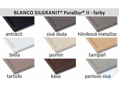 BLANCO-Chất liệu đá Silgranite